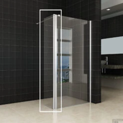 Winkel Voor Huis- En Badkamerartikelen 49 Zijwand Wiesbaden Draaibaar 40x200 Cm 10mm NANO Coating