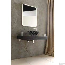 Badkamerspiegel Sapho Float 60x80 Cm LED-Verlichting Frame Wit -Winkel Voor Huis- En Badkamerartikelen 22572 badkamerspiegel sapho float 60x80 cm led verlichting frame wit 5