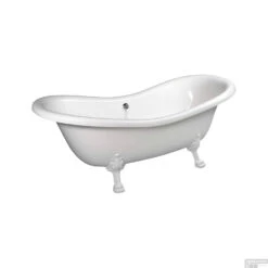 Winkel Voor Huis- En Badkamerartikelen 12 Vrijstaand Bad Sapho Charleston 188x80x71 Cm Wit Met Leeuwenpoten