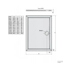 Douchebak Gegoten Marmer Sapho Karia 100x80x4 Cm Rechthoek Wit 5 Douchebak Gegoten Marmer Sapho Karia 100x80x4 Cm Rechthoek Wit -Winkel Voor Huis- En Badkamerartikelen 45511 douchebak marmer sapho karia 100x80x4 cm rechthoek wit 2