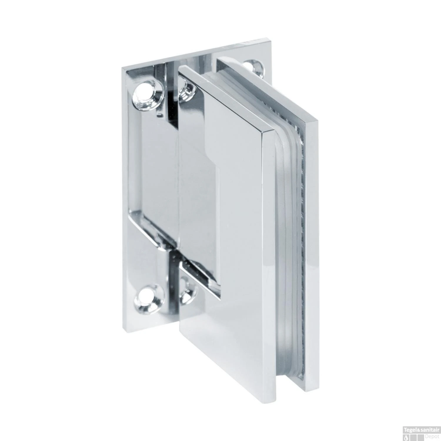 Nisdeur Compleet Just Creating Profielloos 2-Delig 180x200 Cm 110/70 Chroom 3 Nisdeur Compleet Just Creating Profielloos 2-Delig 180x200 Cm 110/70 Chroom - Afbeelding 3