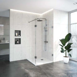 Complete Profielloze Inloopdouche Draaibare Zijwand 40cm (Alle Kleuren En Maten) 19 Complete Profielloze Inloopdouche Draaibare Zijwand 40cm (Alle Kleuren En Maten) -Winkel Voor Huis- En Badkamerartikelen 4jc3 100 40m 1