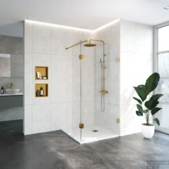 Complete Profielloze Inloopdouche Draaibare Zijwand 40cm (Alle Kleuren En Maten) 17 Complete Profielloze Inloopdouche Draaibare Zijwand 40cm (Alle Kleuren En Maten) -Winkel Voor Huis- En Badkamerartikelen 4jc3 100 40u 1