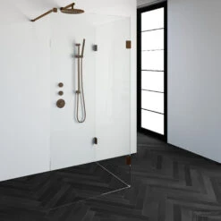 Inloopdouche Compleet Just Creating Profielloos 90x100 Cm Reversed Koper