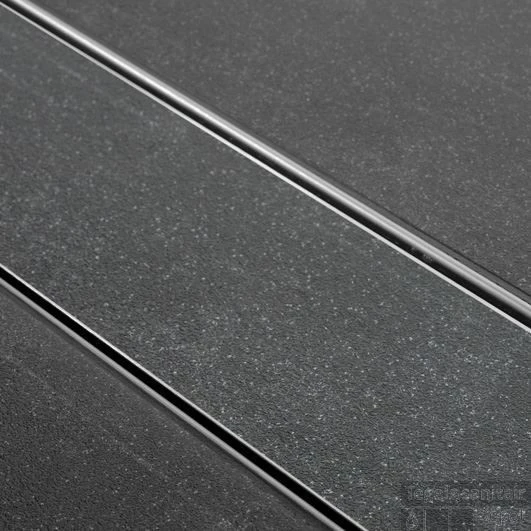 Easydrain Tegeldrain Tegel Afv.goot 9,8x90cm.m/sifon (tgl.roosterd.12mm Rvs 2 Easydrain Tegeldrain Tegel Afv.goot 9,8x90cm.m/sifon (tgl.roosterd.12mm Rvs - Afbeelding 2