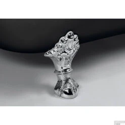 Vrijstaand Bad Sapho Foxtrot 170x75x49 Cm Wit / Zwart Met Leeuwenpoten Chroom -Winkel Voor Huis- En Badkamerartikelen 72961 vrijstaand bad sapho foxtrot 170x75x49 cm wit zwart met leeuwenpoten chroom 4