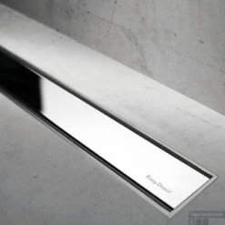 Easydrain Compact Taf Modulo Design Douchegoot 70 Cm.met Rooster Zero+ Waterslot 30mm. Chroom