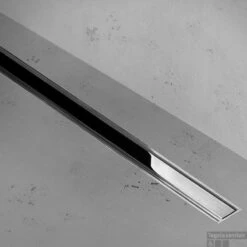 Easydrain Xs Taf Douchegoot 90 Cm. Met Rooster Z1 Waterslot 50mm. Chroom