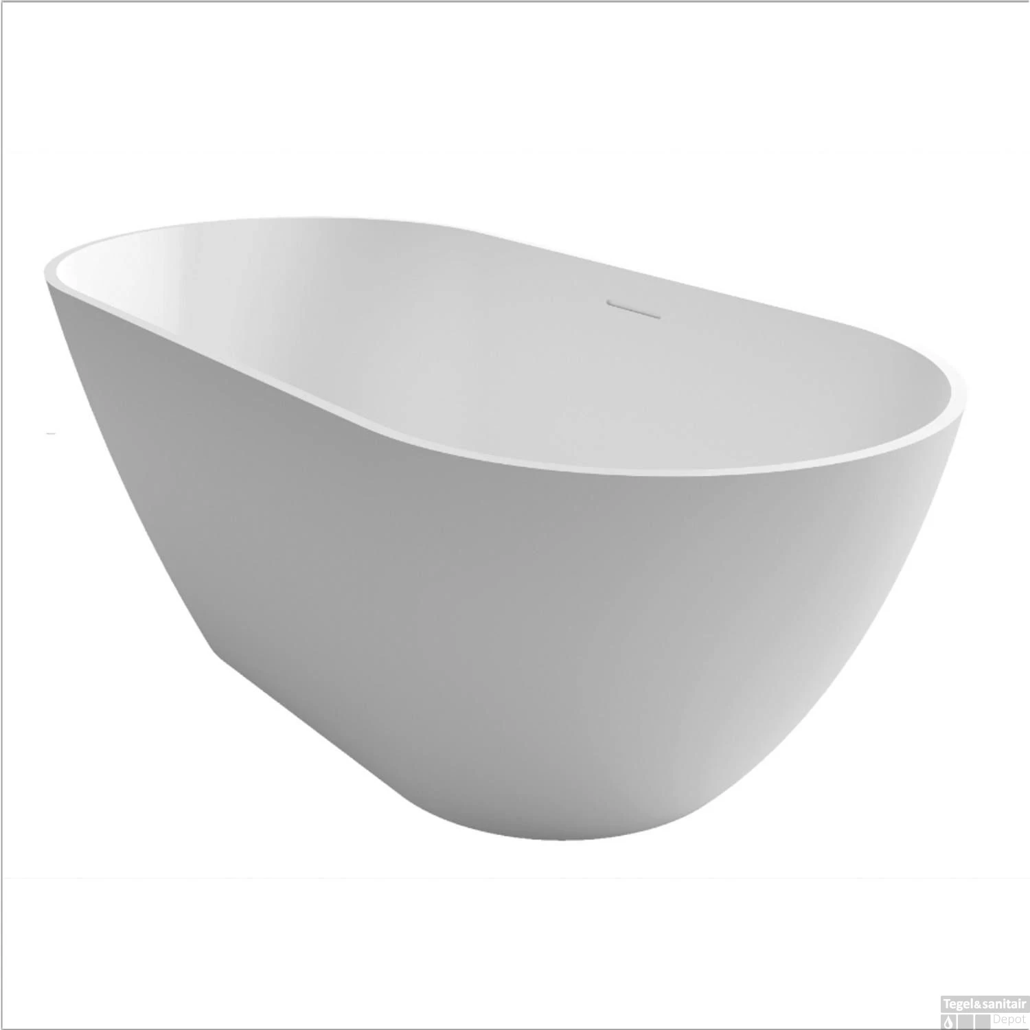 Vrijstaand Ligbad Riho Bilbao 170x80x55,5 Cm Solid Mat Wit 1 Vrijstaand Ligbad Riho Bilbao 170x80x55,5 Cm Solid Mat Wit