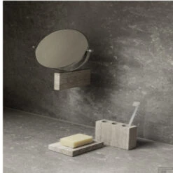 Wandspiegel Blomus Lamura Mourning Dove 8 Wandspiegel Blomus Lamura Mourning Dove -Winkel Voor Huis- En Badkamerartikelen blomus marmeren wandspiegel lamura mourning dove sfeer2