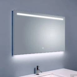 BWS Ambi Two LED Spiegel Dimbaar Condensvrij 100x60 Cm