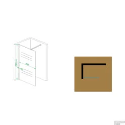 BWS Apollo Inloopdouche Met Muurprofiel 90x200cm Nano Glas 10mm -Winkel Voor Huis- En Badkamerartikelen bws apollo inloopdouche met muurprofiel 90x200cm nano glas 10mm tech