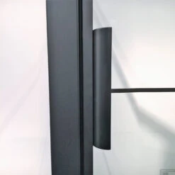 BWS Douchecabine Frame 130x100 Cm 8 Mm NANO Glas Mat Zwart Raster -Winkel Voor Huis- En Badkamerartikelen bws douchecabine frame mat zwart raster sfeer2 28