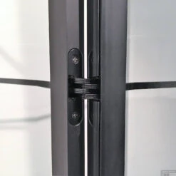 BWS Douchecabine Frame 110x160 Cm 8 Mm NANO Glas Mat Zwart Raster -Winkel Voor Huis- En Badkamerartikelen bws douchecabine frame mat zwart raster sfeer3 43