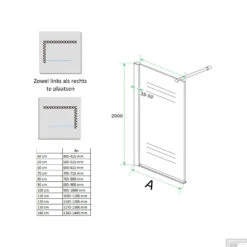 BWS Eco Inloopdouche Met Muurprofiel 120x200 Cm 8mm NANO Coating 7 BWS Eco Inloopdouche Met Muurprofiel 120x200 Cm 8mm NANO Coating -Winkel Voor Huis- En Badkamerartikelen bws eco inloopdouche met muurprofiel nano coating tech 2