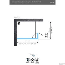Complete Profielloze Inloopdouche Draaibare Zijwand 40cm (Alle Kleuren En Maten) 26 Complete Profielloze Inloopdouche Draaibare Zijwand 40cm (Alle Kleuren En Maten) -Winkel Voor Huis- En Badkamerartikelen complete profielloze inloopdouche draaibaar alle kleuren en maten tt 4jc3 tech 1