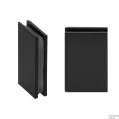 Nisdeur Compleet Just Creating Profielloos 2-Delig (Draaideur Bevestigd Op Inloopwand) 170x200 Cm 110/60 Mat Zwart -Winkel Voor Huis- En Badkamerartikelen complete profielloze nisdeur antraciet 4571 6 2 20