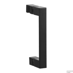 Nisdeur Compleet Just Creating Profielloos 2-Delig (Draaideur Bevestigd Op Inloopwand) 170x200 Cm 110/60 Mat Zwart -Winkel Voor Huis- En Badkamerartikelen complete profielloze nisdeur antraciet 4578 2 2