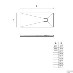 Douchebak Texence Braided Met Afvoer Hoogwaardig Composiet (alle Maten, Alle Kleuren) -Winkel Voor Huis- En Badkamerartikelen douchebak texence braided beschikbare structuren tech 1 271