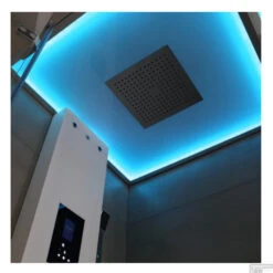 Douchecabine Eago Stoomdouche LD106F15 100x100 Links Glanzend Wit -Winkel Voor Huis- En Badkamerartikelen douchecabine eago stoomdouche ld106f15 100x100 links glanzend wit sfeer1