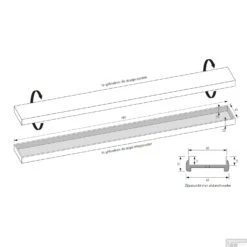 Tegelinlegrooster Brauer Gunmetal Edition Omkeerbaar Tbv Douchegoot STD/W/PS 100x7 Cm Inclusief Afstandhouders 5 Tegelinlegrooster Brauer Gunmetal Edition Omkeerbaar Tbv Douchegoot STD/W/PS 100x7 Cm Inclusief Afstandhouders -Winkel Voor Huis- En Badkamerartikelen dr losmr100gm tech
