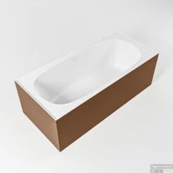 Nieuwkomers 17 FREEZE Vrijstaand Bad 180x85cm Kleur Rust / Talc