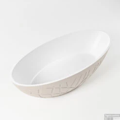 HOLM Vrijstaand Bad 180x85cm Kleur Linen / Talc