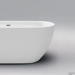 Clou InBe Vrijstaand Ligbad Ovaal 170x67x60 Cm Met Overloop Acryl Wit -Winkel Voor Huis- En Badkamerartikelen ib 05.40302 d