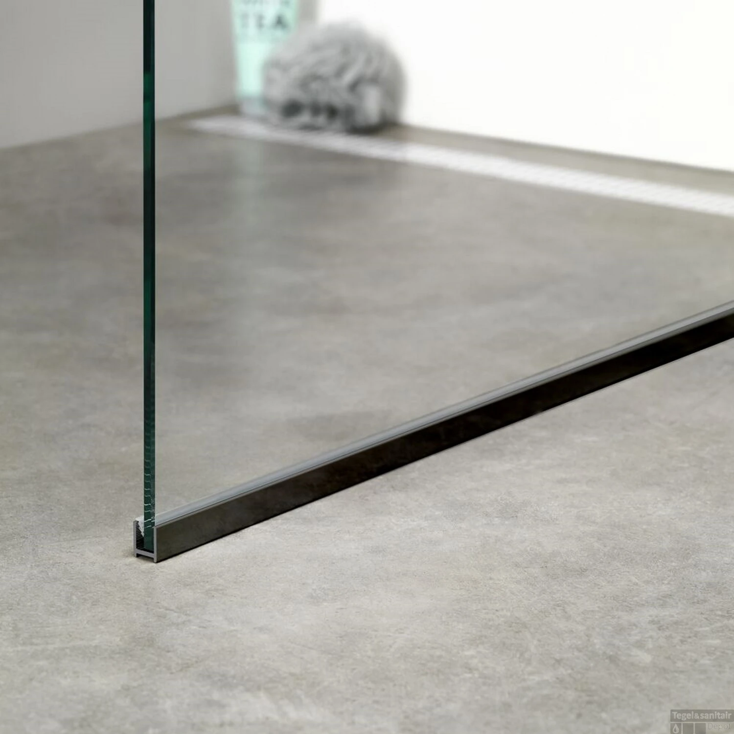 Inloopdouche By Sealskin 'I AM' Type A1 90x200 Cm Zwart Helder Antikalk + Zijdeel 30x200 Cm 4 Inloopdouche By Sealskin 'I AM' Type A1 90x200 Cm Zwart Helder Antikalk + Zijdeel 30x200 Cm - Afbeelding 4