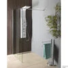 Inloopdouche Sapho Walk-In 110x190 Cm Met Muurprofiel Helder Glas