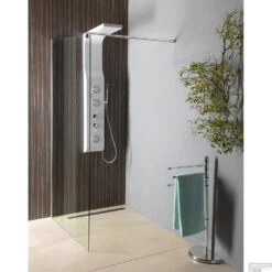 Inloopdouche Sapho Walk-In 110x190 Cm Met Muurprofiel Helder Glas