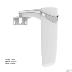 LED Spiegellamp Allibert Gota 3 Watt 3,7x11,7x11,9 Cm Glanzend Chroom Look -Winkel Voor Huis- En Badkamerartikelen led spiegellamp allibert gota 3 watt 3 7x11 7x11 9 cm glanzend chroom look tec