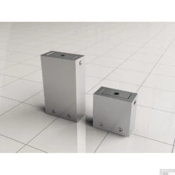 BWS Erie Verbredingsprofiel Voor Douchewand Aluminium 3x200 Cm -Winkel Voor Huis- En Badkamerartikelen picture of the two wall connection 1 2