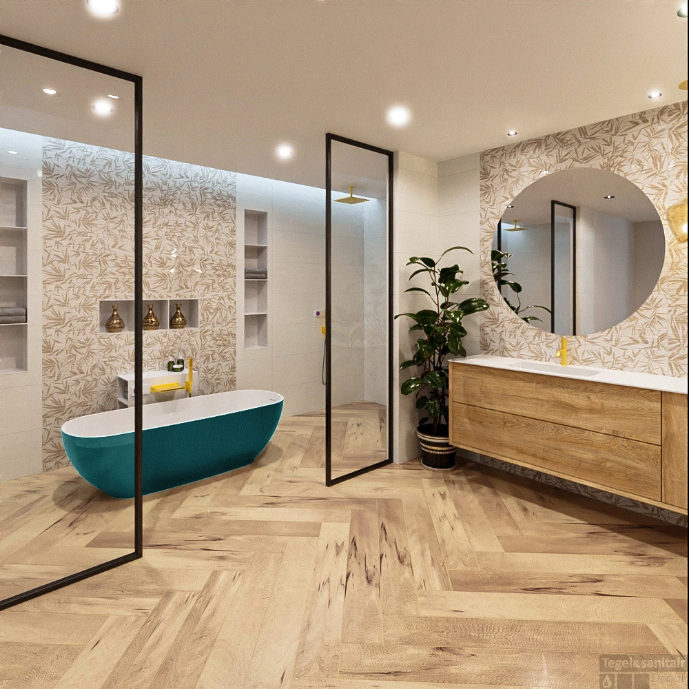 ROCK Vrijstaand Bad 170x70cm Kleur Smag / Talc 2 ROCK Vrijstaand Bad 170x70cm Kleur Smag / Talc - Afbeelding 2