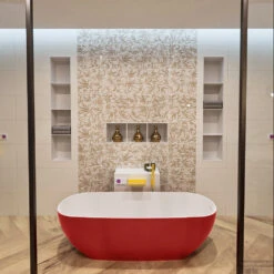 ROCK Vrijstaand Bad 170x70cm Kleur Fire / Talc -Winkel Voor Huis- En Badkamerartikelen rock 2 00012