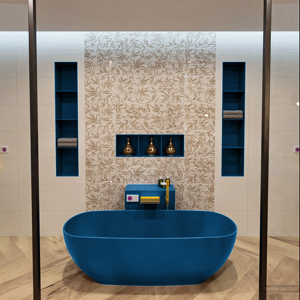 ROCK Vrijstaand Bad 170x70cm Kleur Jeans / Jeans 3 ROCK Vrijstaand Bad 170x70cm Kleur Jeans / Jeans - Afbeelding 3