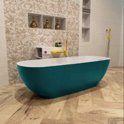 ROCK Vrijstaand Bad 170x70cm Kleur Smag / Talc 14 ROCK Vrijstaand Bad 170x70cm Kleur Smag / Talc -Winkel Voor Huis- En Badkamerartikelen rock 3 00015