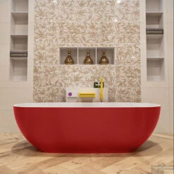 ROCK Vrijstaand Bad 170x70cm Kleur Fire / Talc -Winkel Voor Huis- En Badkamerartikelen rock 4 00012