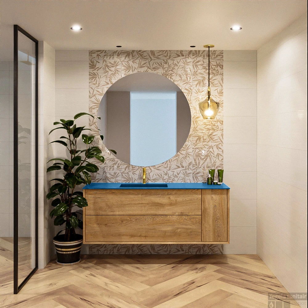 ROCK Vrijstaand Bad 170x70cm Kleur Jeans / Jeans 7 ROCK Vrijstaand Bad 170x70cm Kleur Jeans / Jeans - Afbeelding 7