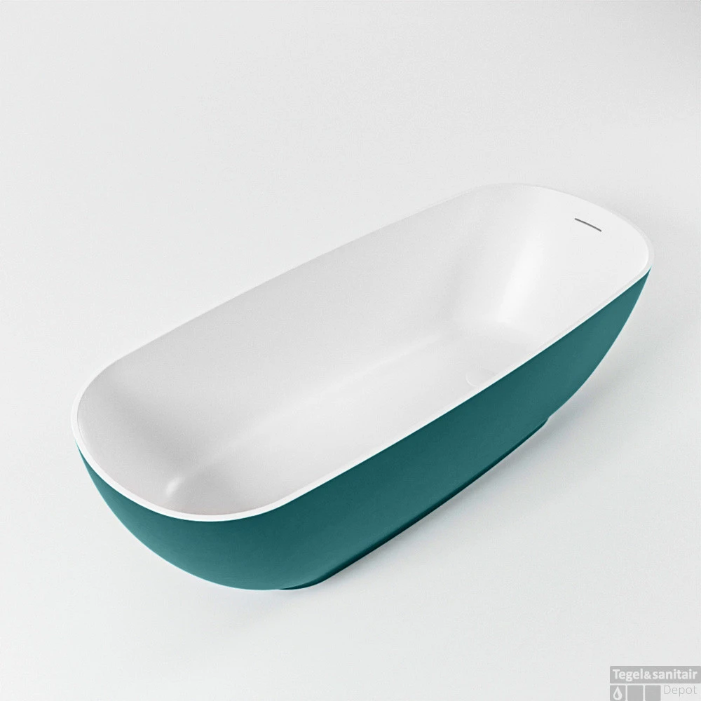 ROCK Vrijstaand Bad 170x70cm Kleur Smag / Talc 1 ROCK Vrijstaand Bad 170x70cm Kleur Smag / Talc