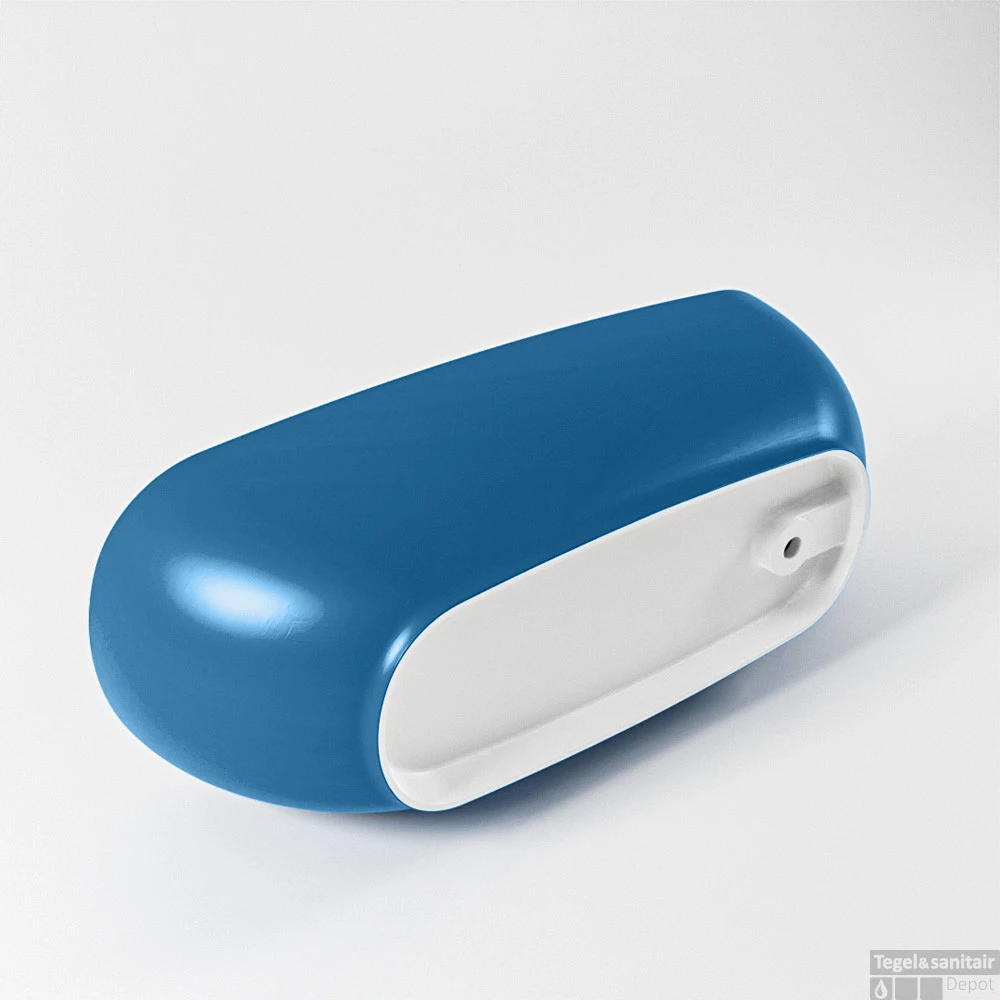 ROCK Vrijstaand Bad 170x70cm Kleur Jeans / Jeans 8 ROCK Vrijstaand Bad 170x70cm Kleur Jeans / Jeans - Afbeelding 8