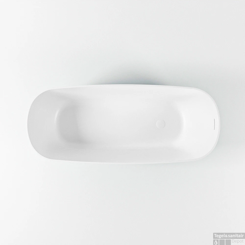 ROCK Vrijstaand Bad 170x70cm Kleur Smag / Talc 10 ROCK Vrijstaand Bad 170x70cm Kleur Smag / Talc - Afbeelding 10