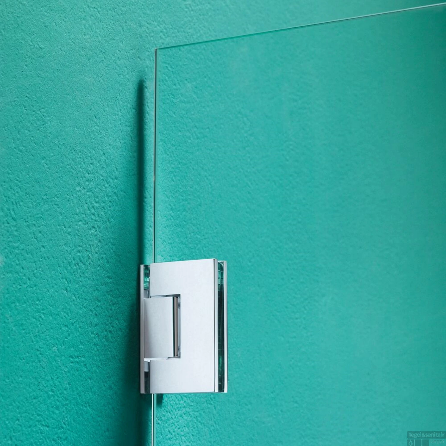 Badwand Sealskin 'I AM' 85x160 Cm Chroom/Zilver 1 Deel Helder Antikalk Glas - Afbeelding 3