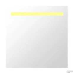 Spiegel Plieger One Met LED Verlichting Horizontaal 60x60cm