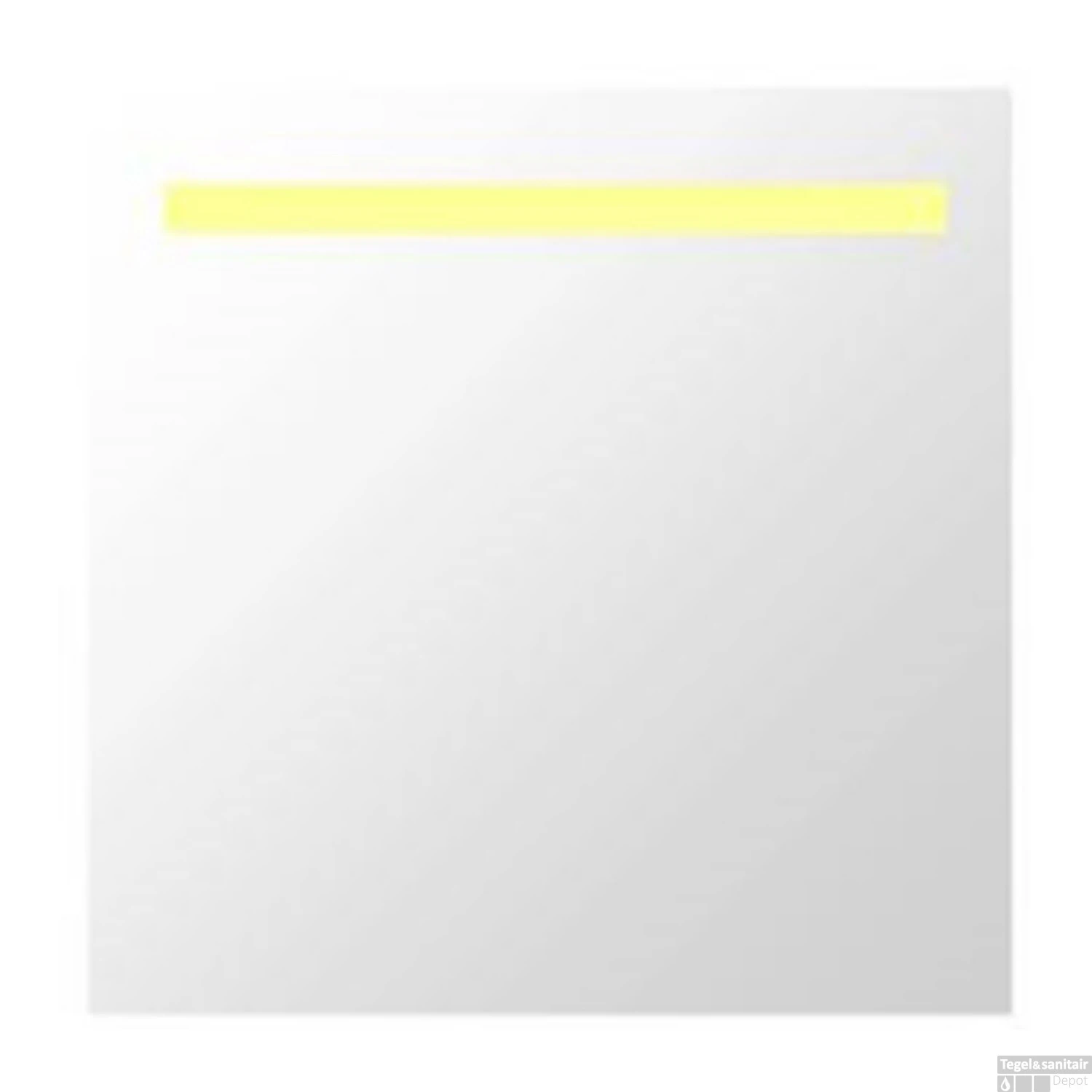 Spiegel Plieger One Met LED Verlichting Horizontaal 60x60cm
