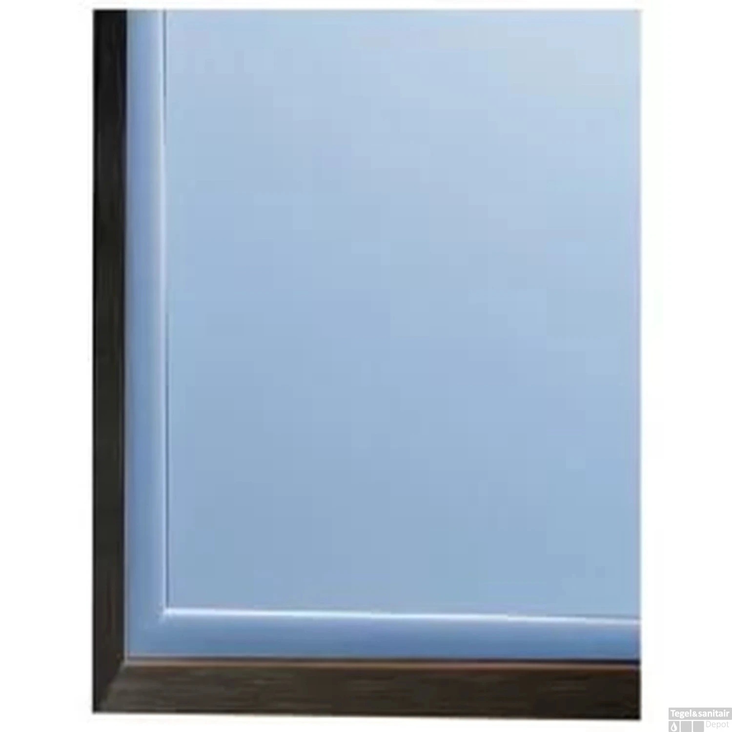 Spiegel Sanicare Q-Mirrors 60x70 Cm Vierkant Met Rondom LED Warm White, Omlijsting Chroom Incl. Ophangmateriaal Zonder Schakelaar - Afbeelding 2