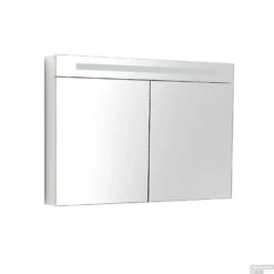 Spiegelkast Met Verlichting & Wcd 80 Cm Wit