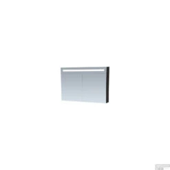 Spiegelkast EX100 Double Face Black Wood 990x700x150