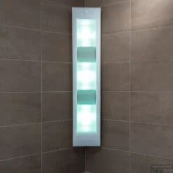 Sunshower Combi White UV En Infrarood Opbouwapparaat 29x144x22.8 Cm Aluminium Wit -Winkel Voor Huis- En Badkamerartikelen sunshower combi white1 2