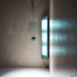 Sunshower Combi Grey UV En Infrarood Opbouwapparaat 29x144x22.8 Cm Aluminium Grijs -Winkel Voor Huis- En Badkamerartikelen sunshower combi white uv en infrarood opbouwapparaat 29x144x22.8 cm aluminium 1